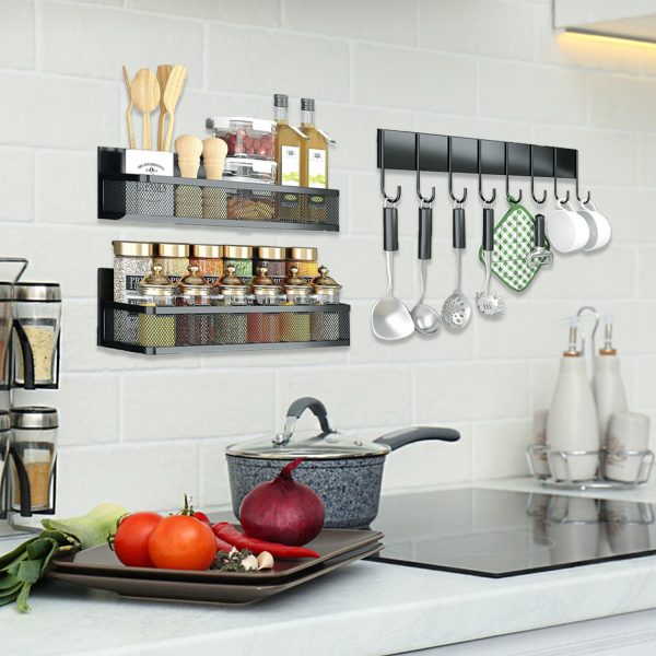 Magnetic Kitchen Organizer (3-in-1)