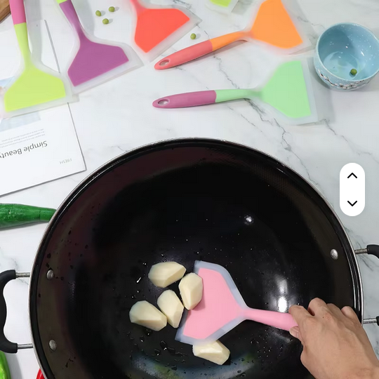 Non-Slip Heat Resistant Silicone Spatula Set (3-Piece) - Image 6